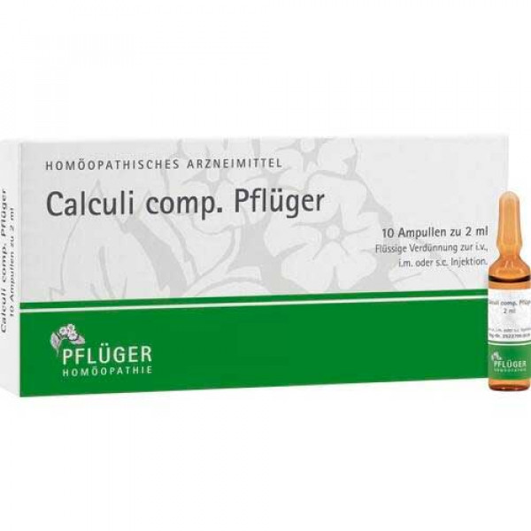 CALCULI COMP. Pflüger Ampullen 10 шт Dr. Pfleger CALCULI COMP. Pflüger Ampullen 10 шт Dr. Pfleger